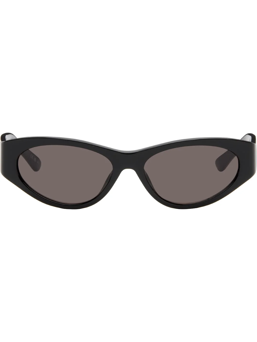 Black Tuesday Round Oval Sunglasses - 1