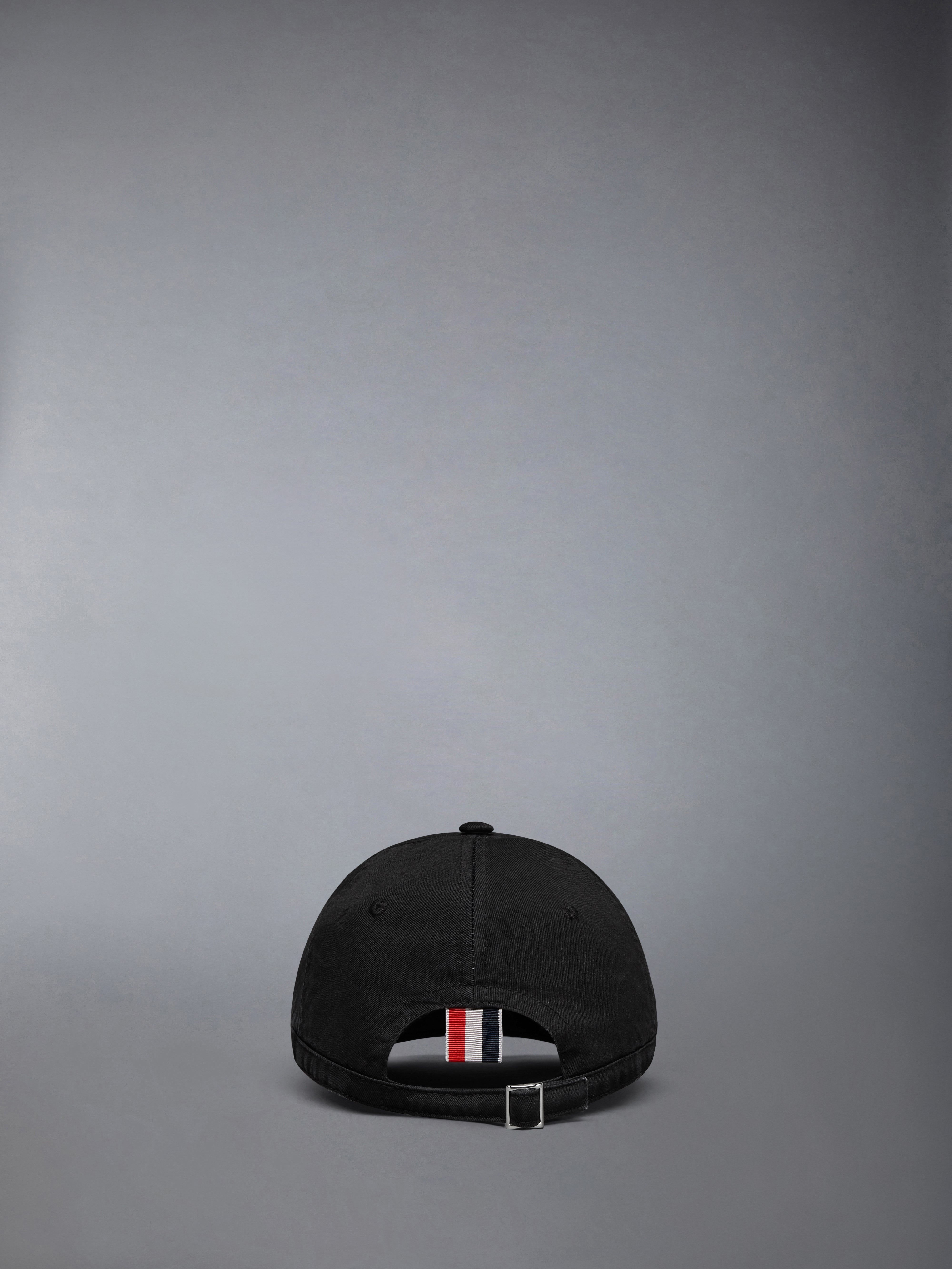 COTTON TWILL 6-PANEL BASEBALL CAP - 4