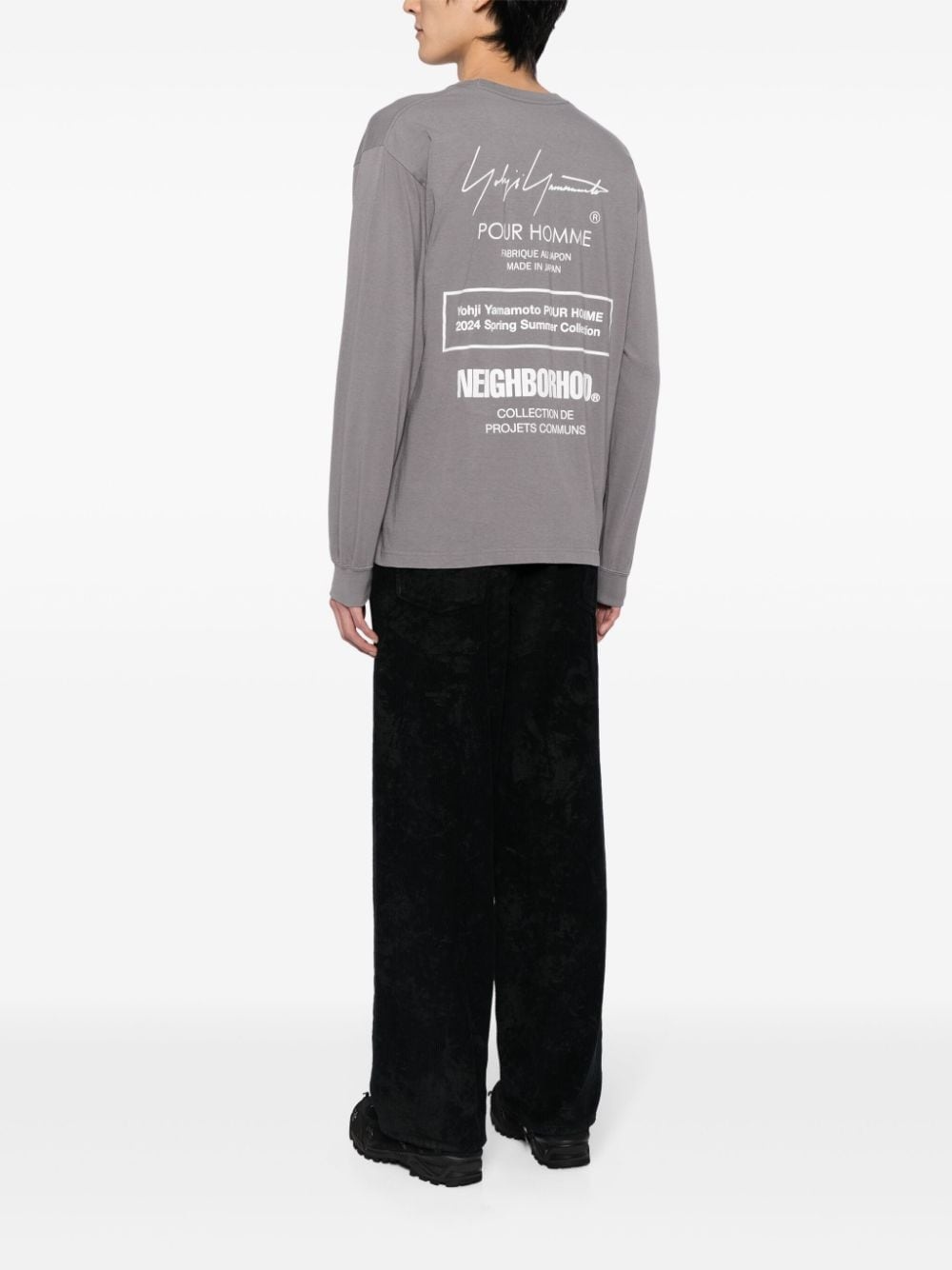 x NEIGHBORHOOD logo-print cotton T-shirt - 2