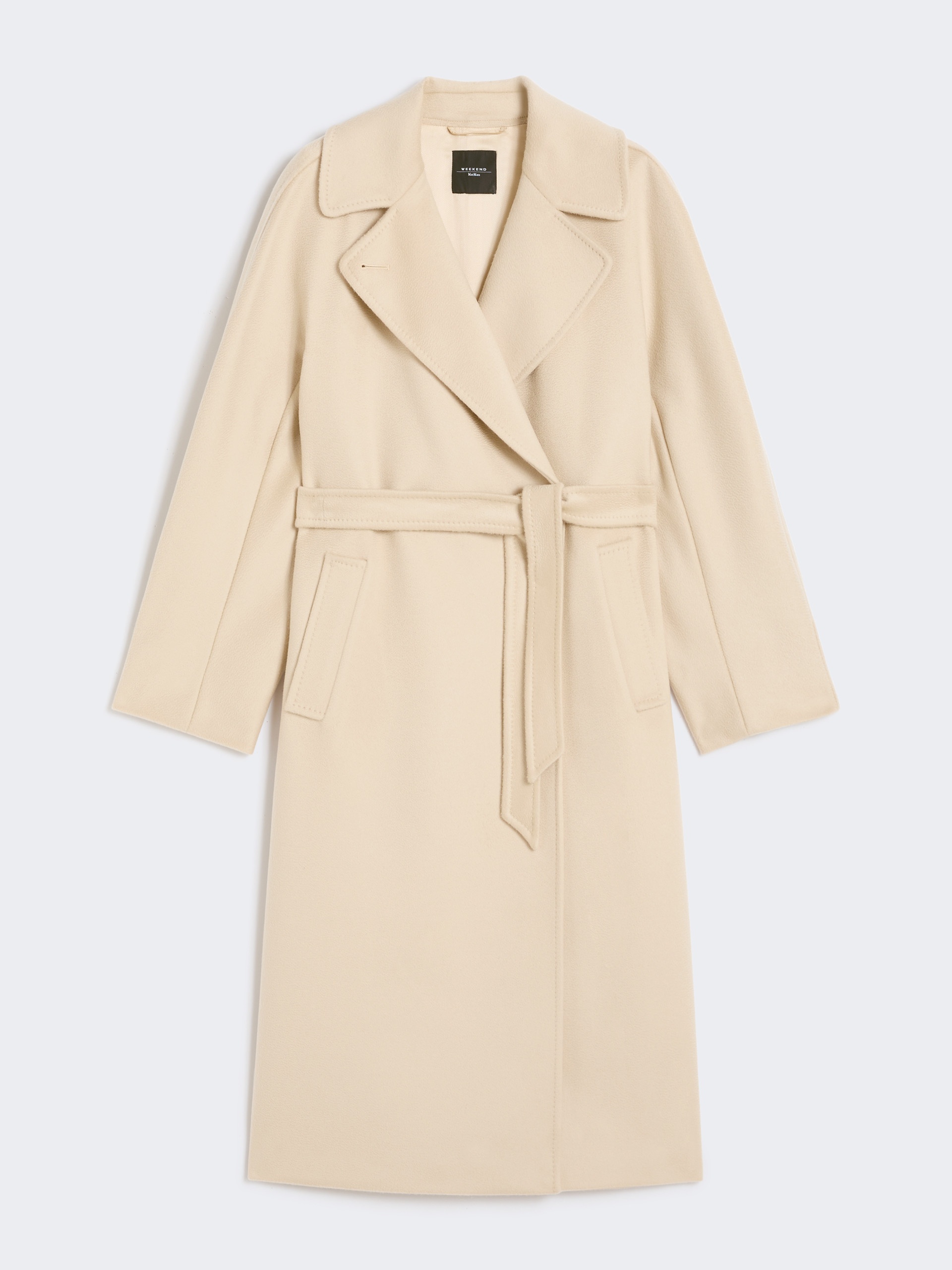 RESINA Double-breasted wool coat - 1