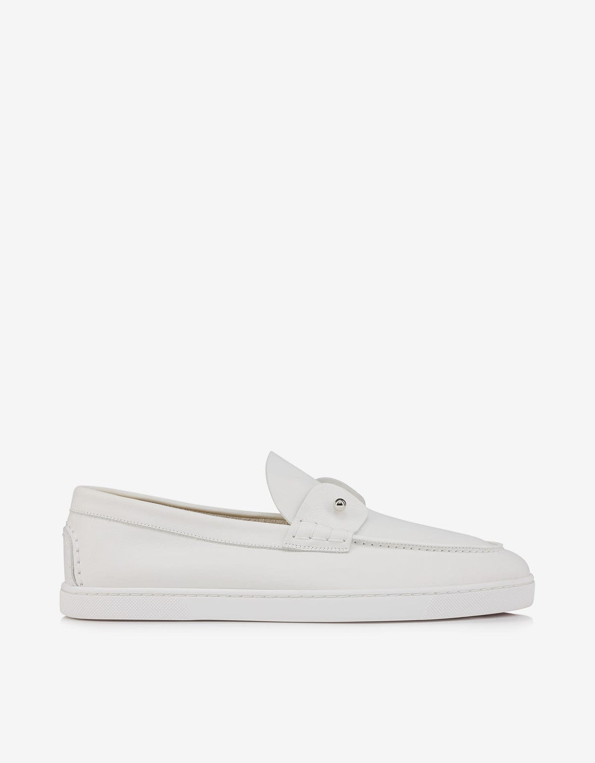 Christian Louboutin Chambeliboat White Boat Shoes - 3
