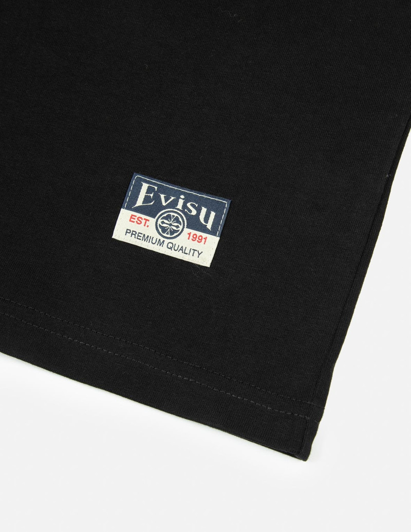 RIBBON SEAGULL AND LOGO PRINT REGULAR FIT T-SHIRT 9