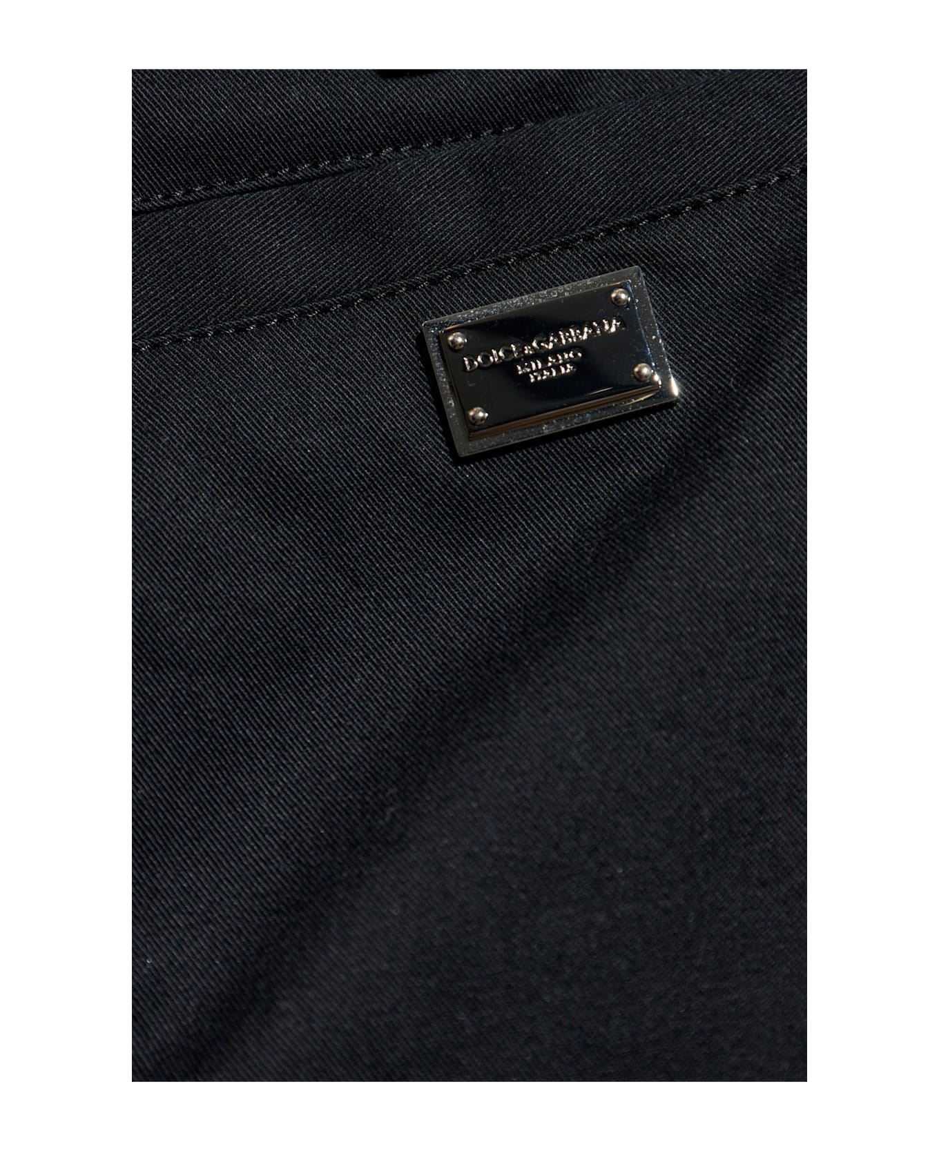 Dolce & Gabbana Cotton Pants With Stitching - 5