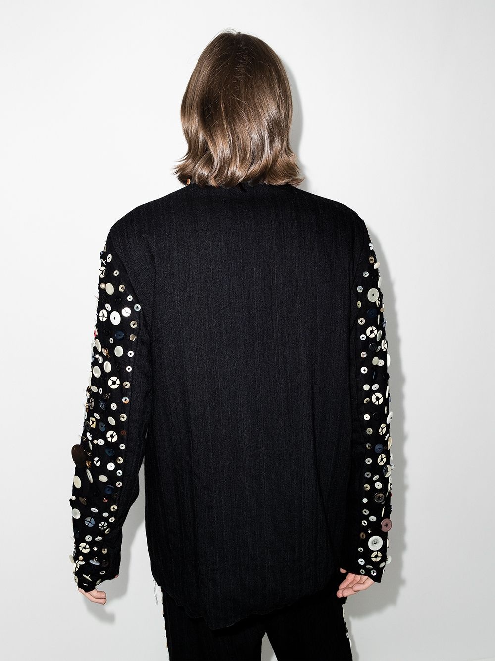 Albert button-embellished jacket - 3
