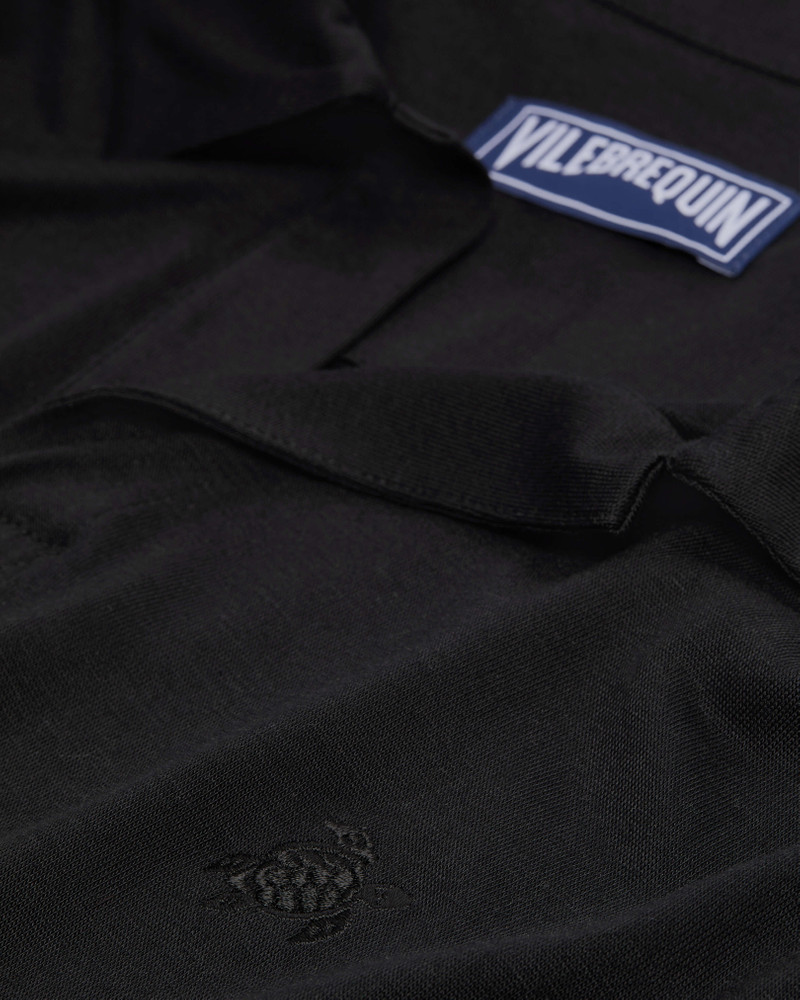 MEN TENCEL POLO SHIRT SOLID 6