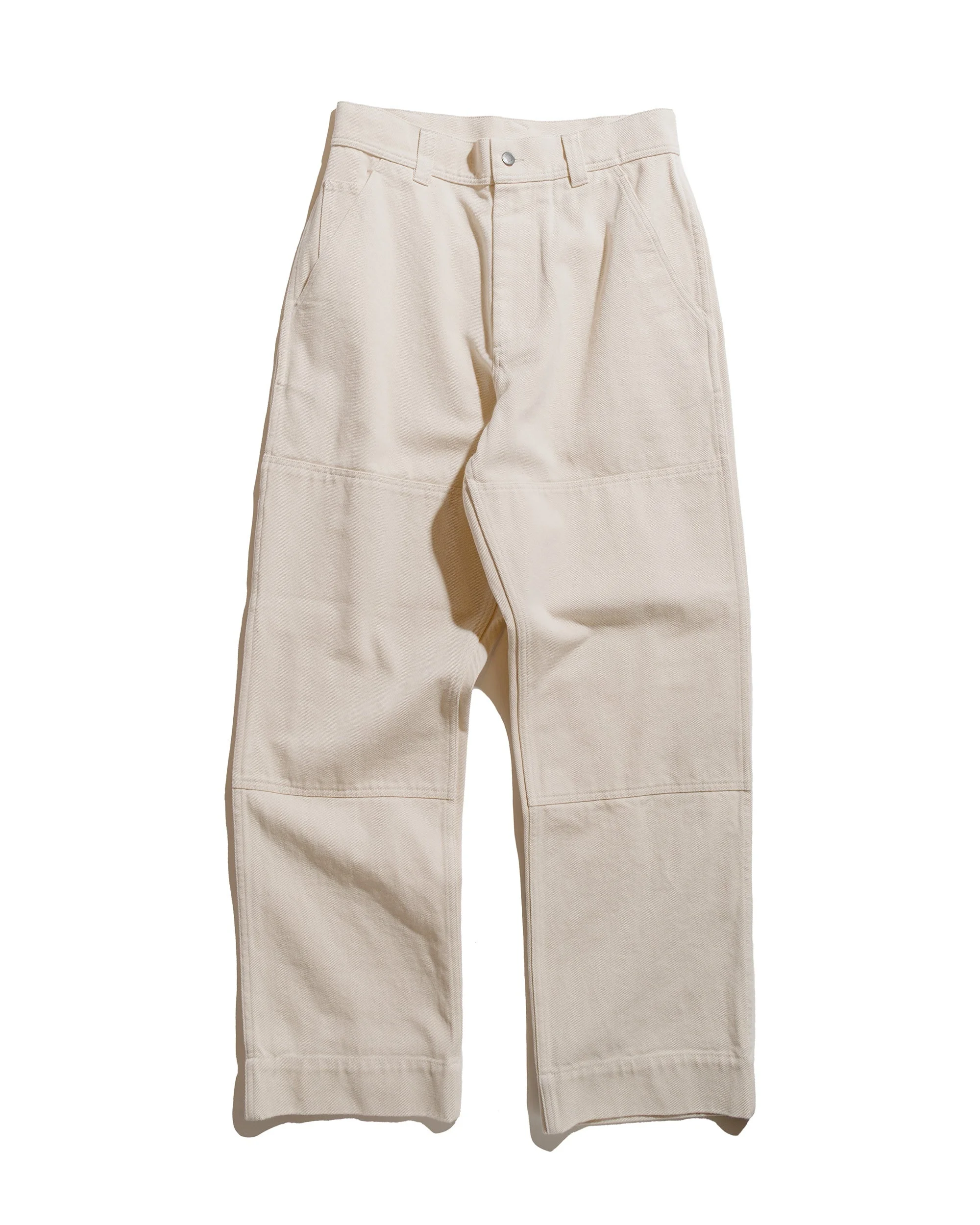 MHL Tool Pocket Trousers Natural Cotton Denim Natural - 1