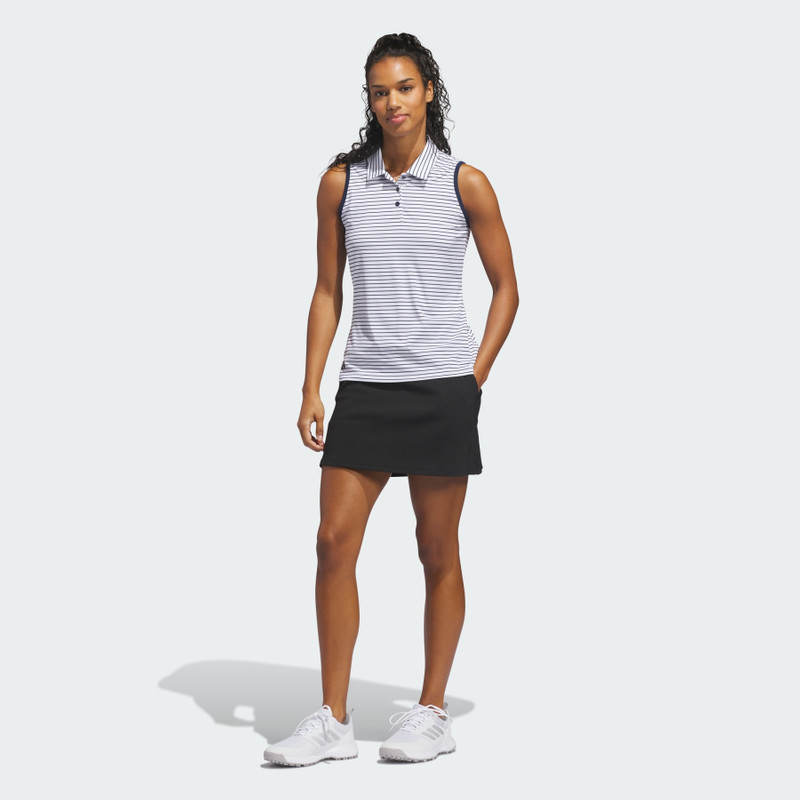 PERFORMANCE STRIPE SLEEVELESS POLO Shirt 4