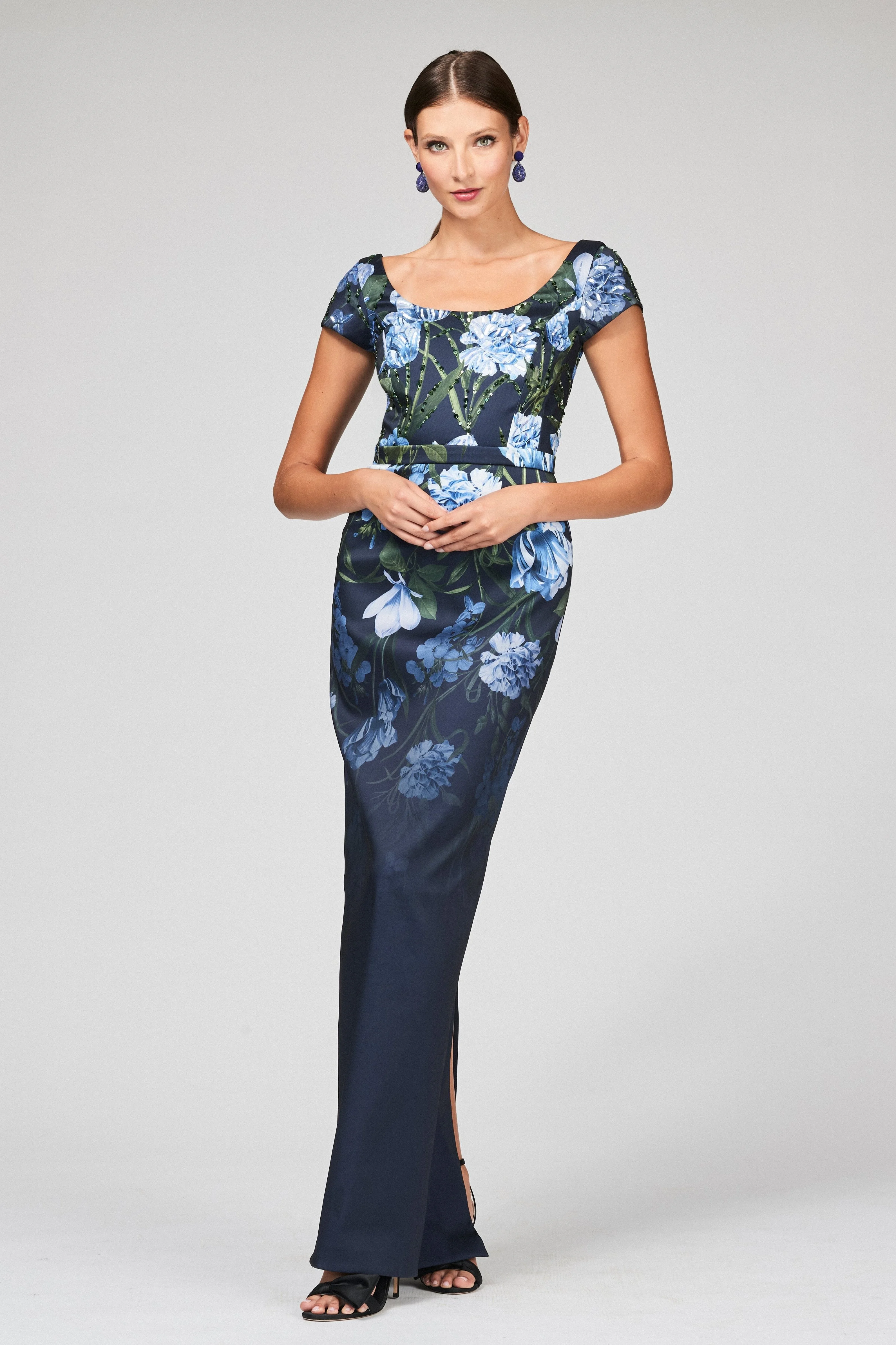 EMBELLISHED GRACE GOWN - NIGHT SKY PRIMA GARDEN - 1