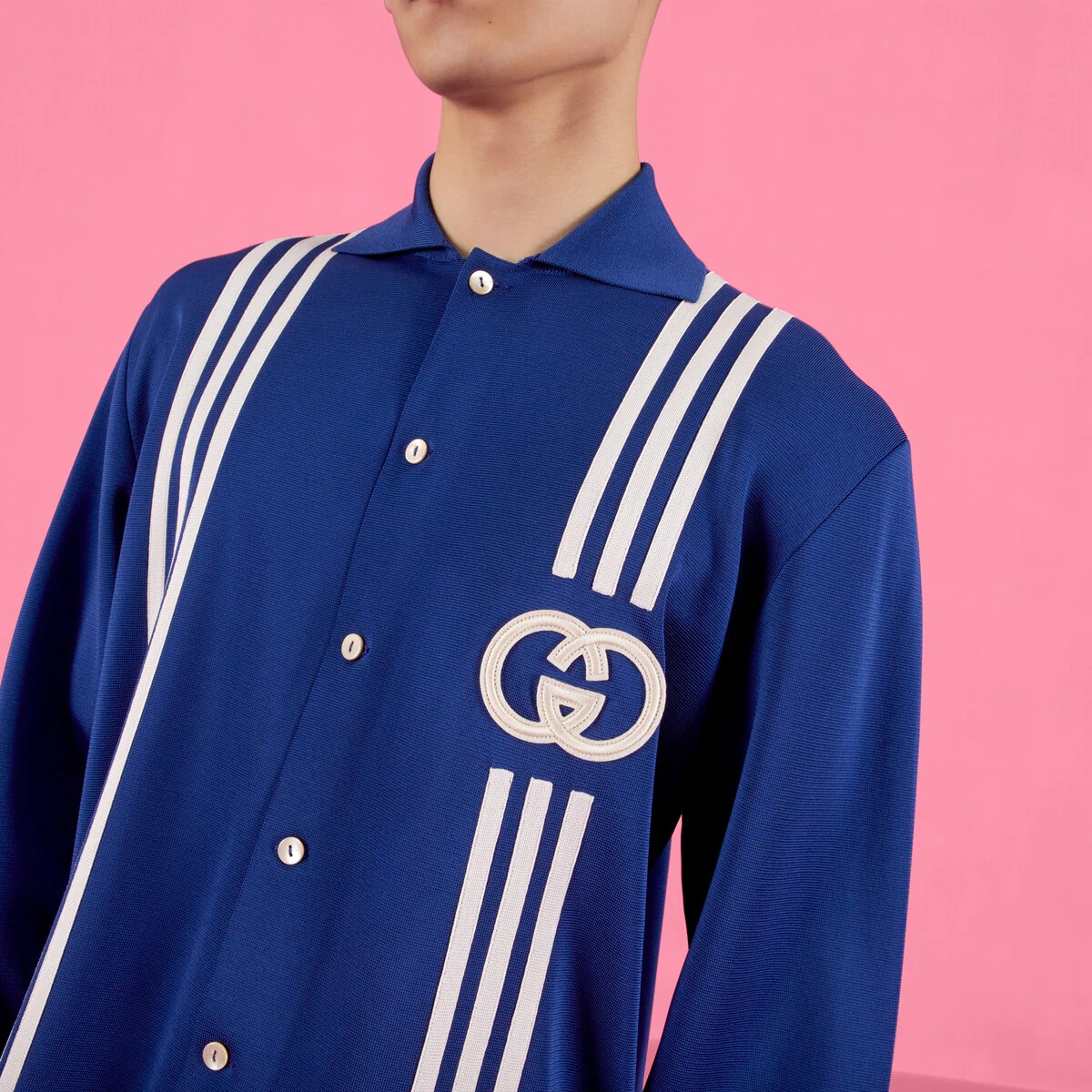 adidas x Gucci viscose shirt - 4