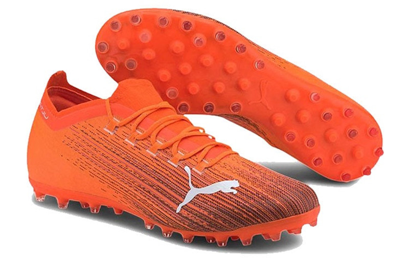 PUMA Ultra 1.1 Soccer Shoes Orange 106078-01 3