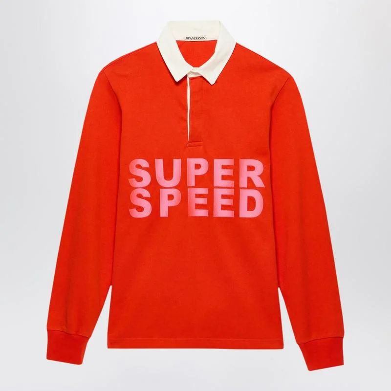 JW Anderson Bright Super Speed Polo Shirt - 1