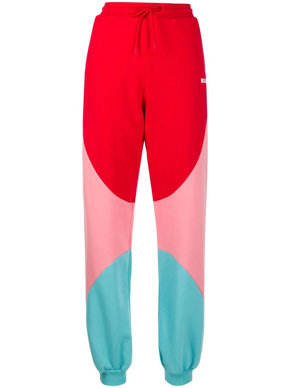 colour-block track pants - 1