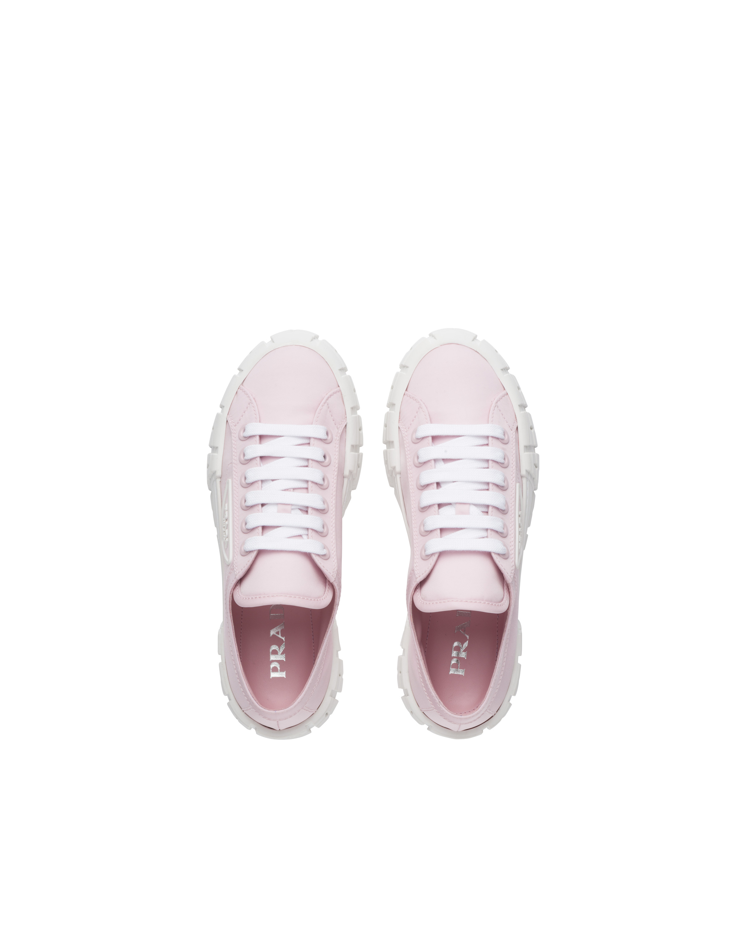 Double Wheel nylon gabardine sneakers - 3