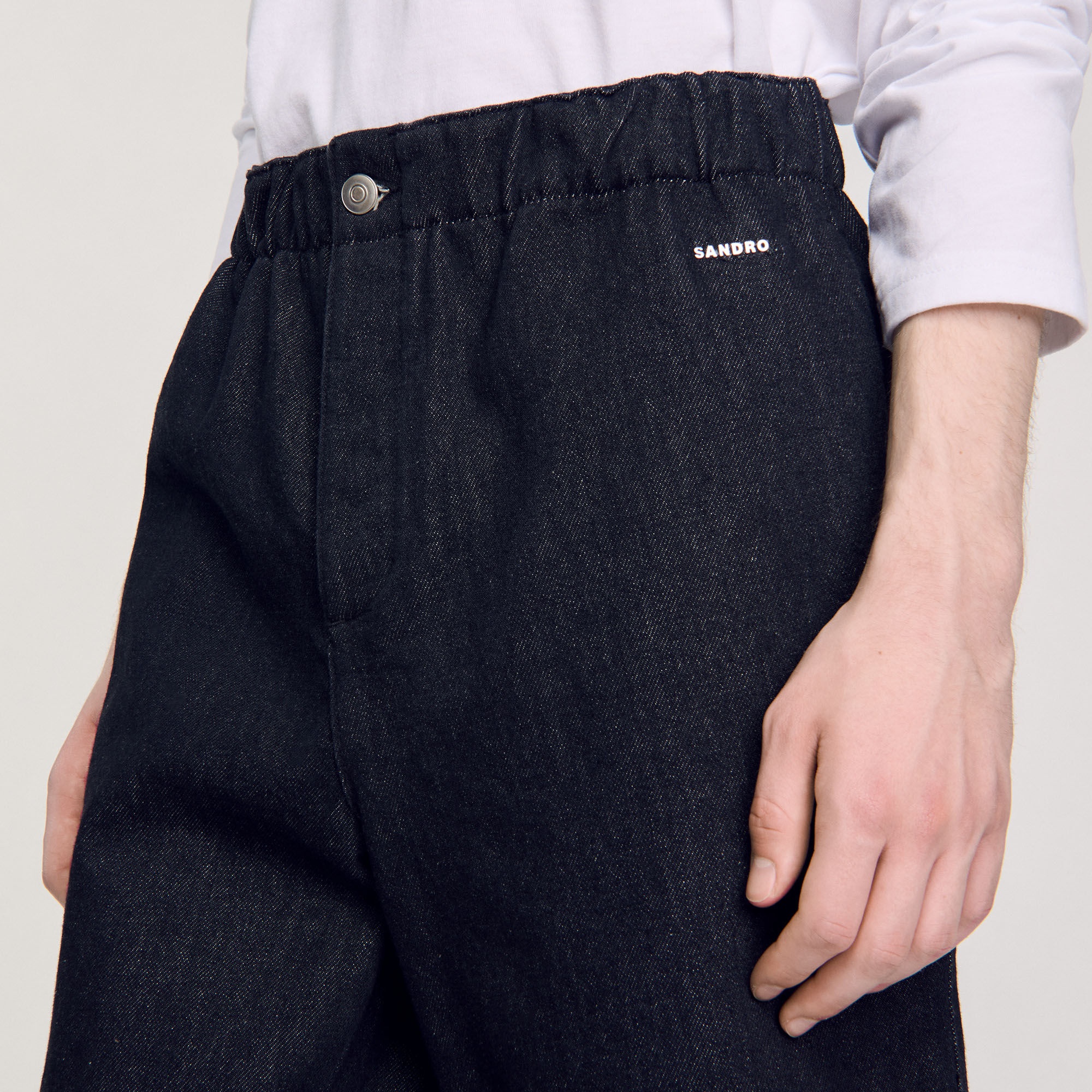 RAW DENIM BERMUDA SHORTS - 4