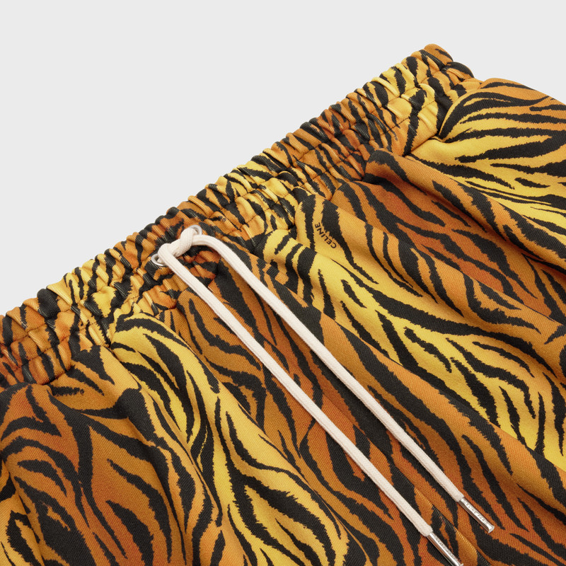 REVERSIBLE OVERSIZED CELINE SHORTS IN JERSEY 3