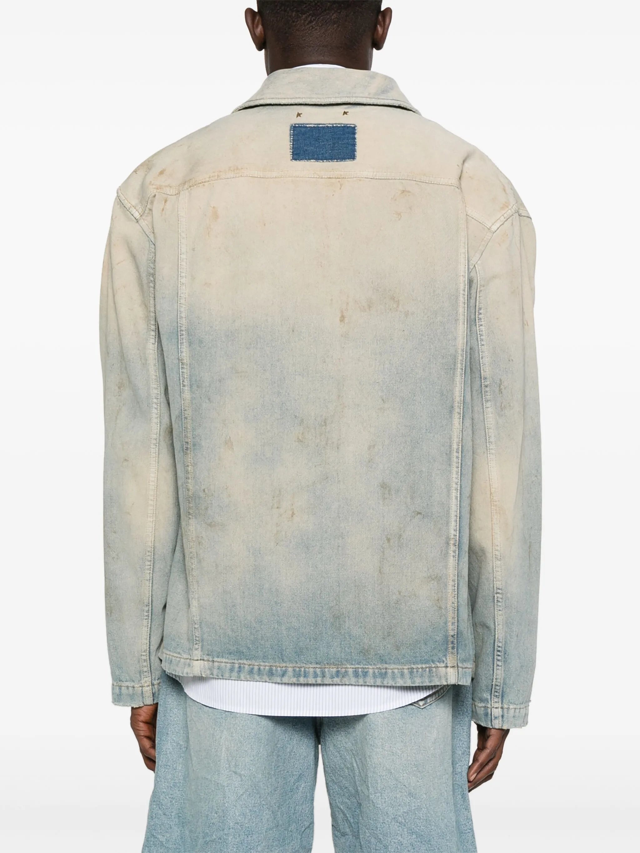 Golden Goose Zip-up Denim Jacket - 3