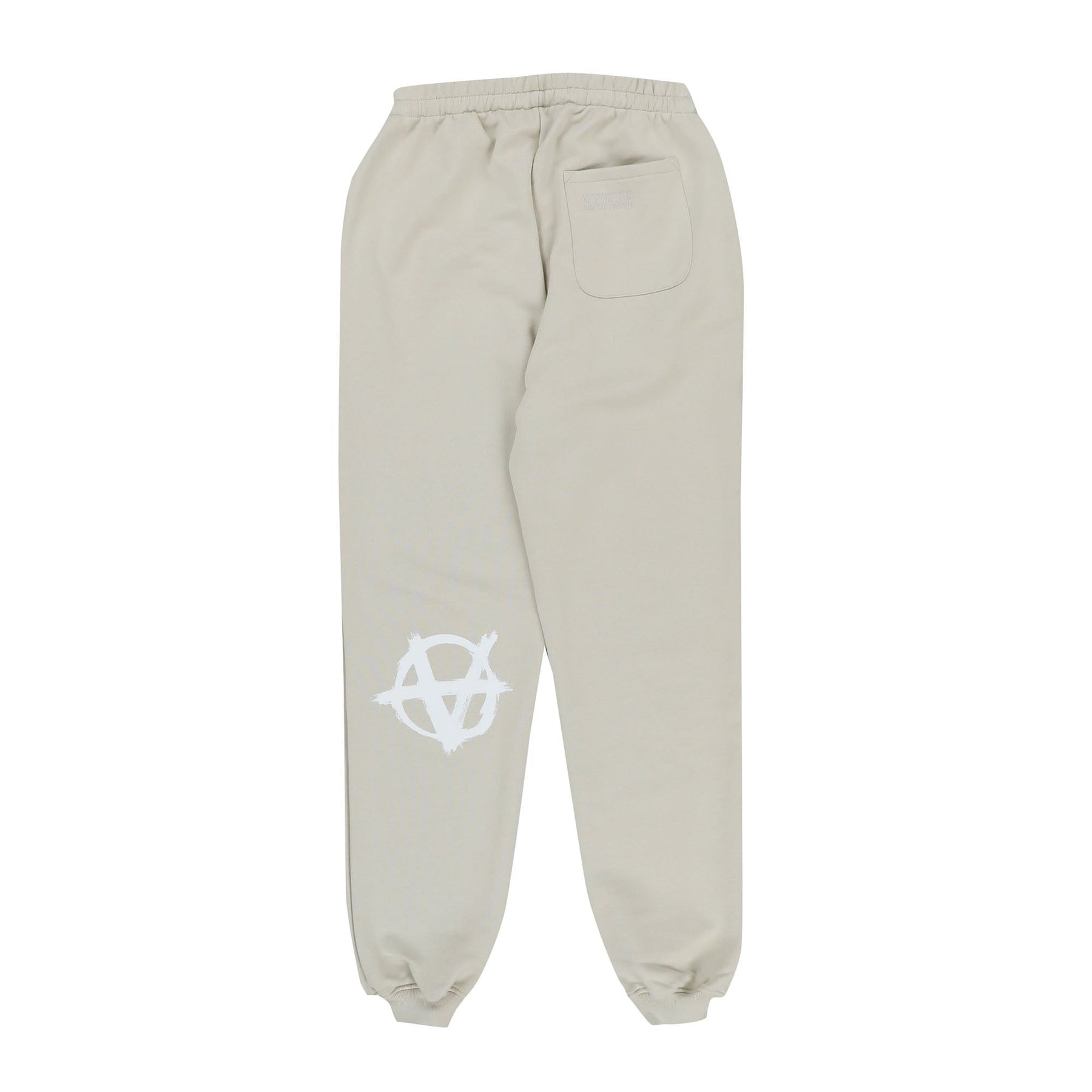 ANARCHY LOGO SWEATPANTS / OFF WHT / WHT - 2