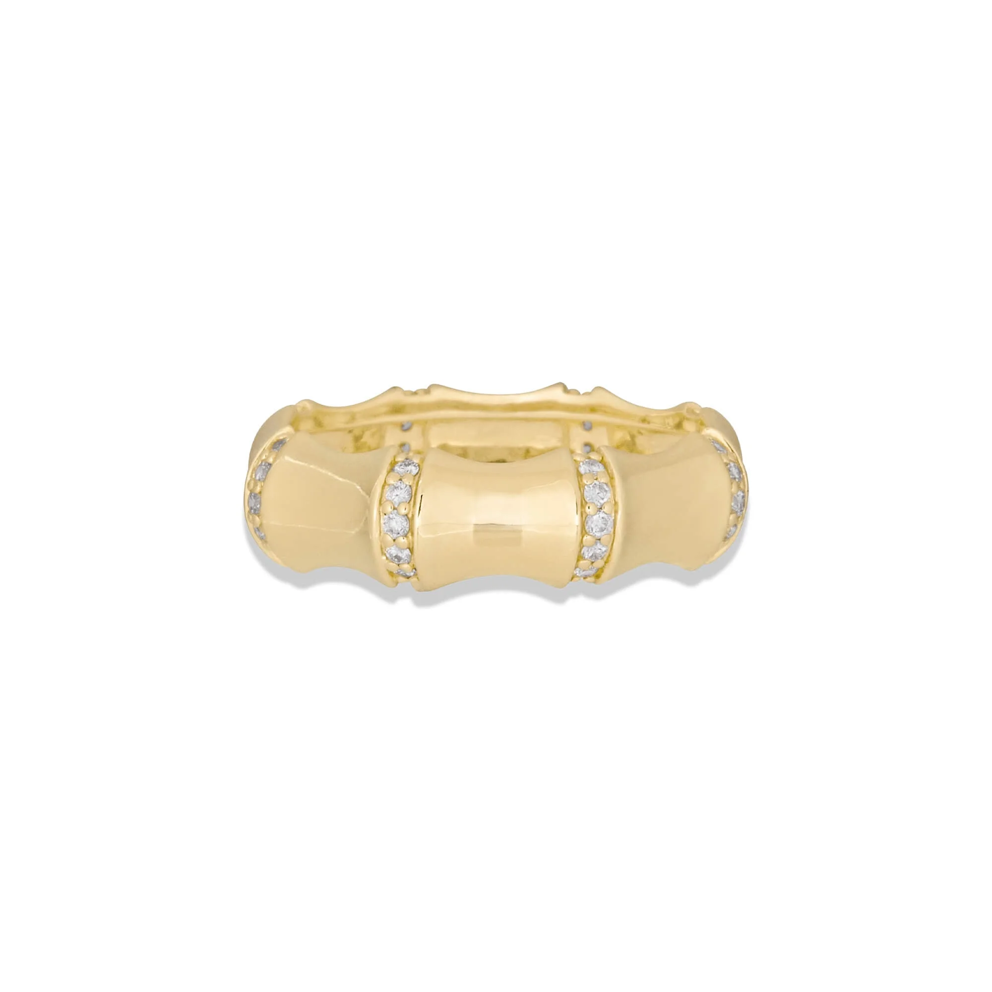 Diamond Bamboo Resort Ring - 1