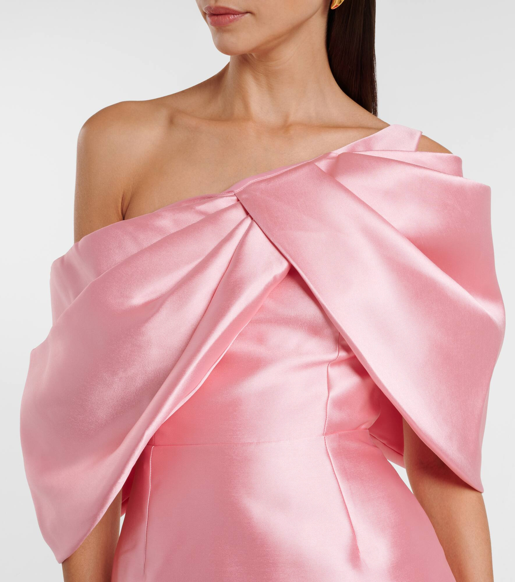 Davina satin cocktail dress - 4