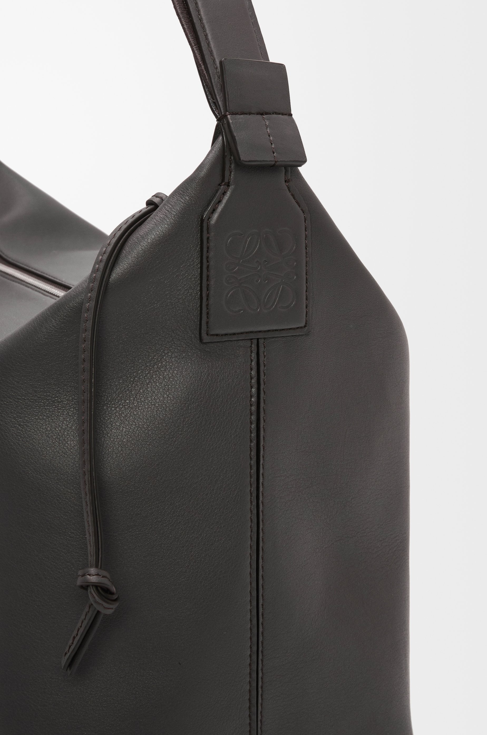 Cubi Crossbody bag in supple smooth calfskin and jacquard - 5