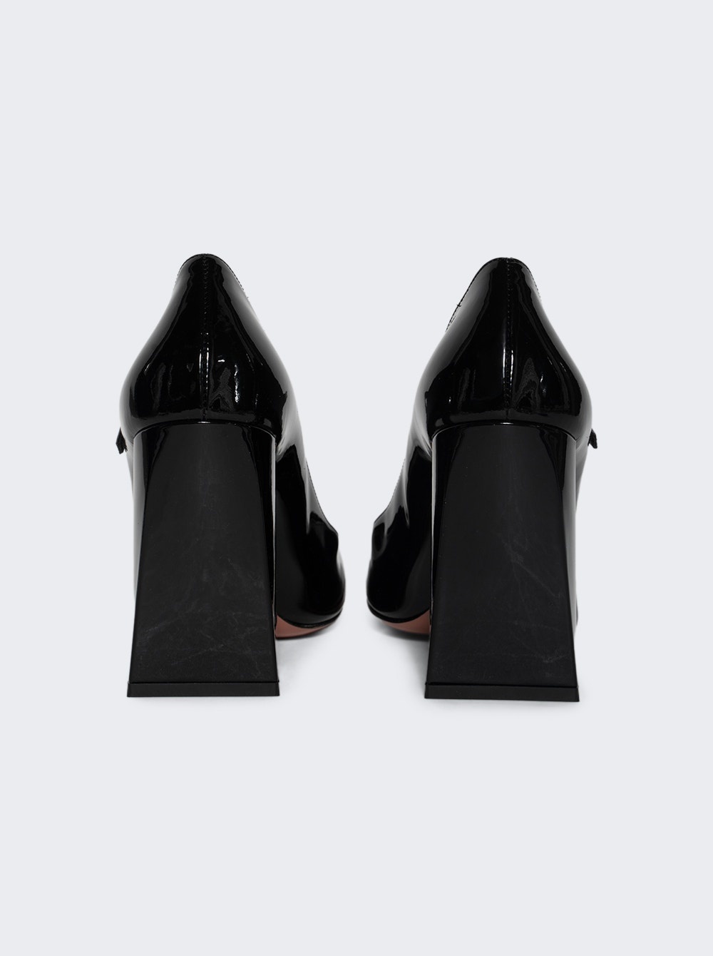 Charlotte Mary Jane Pumps Patent Black - 2