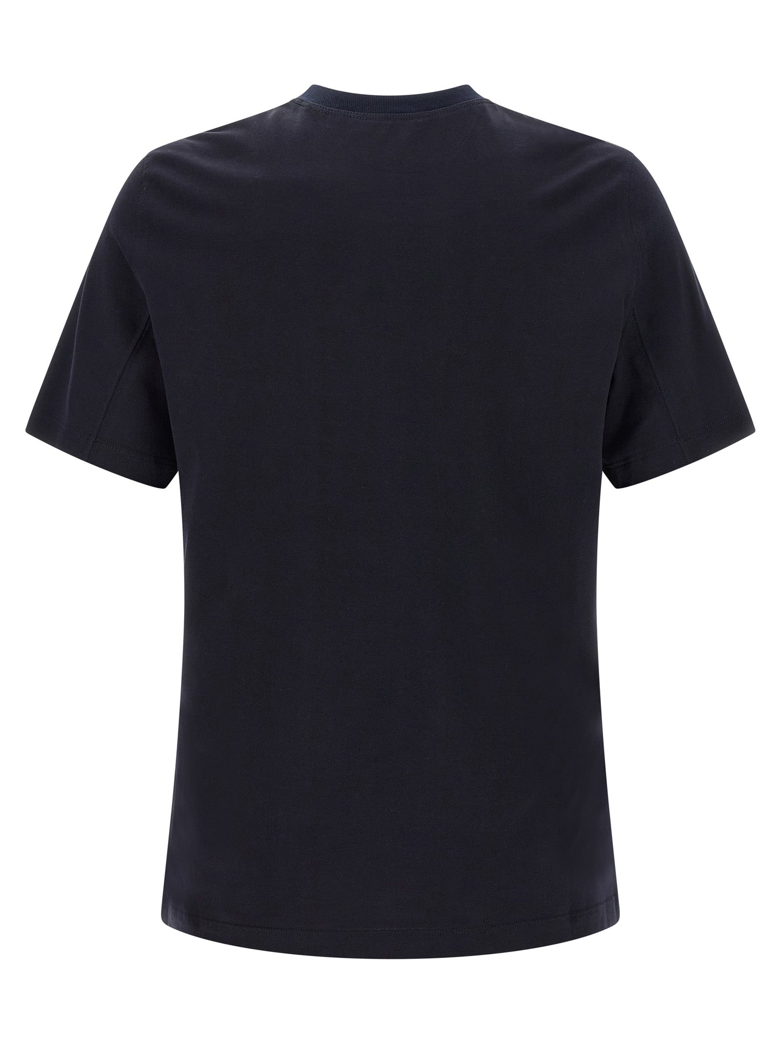 Printed T-Shirt Blue - 2