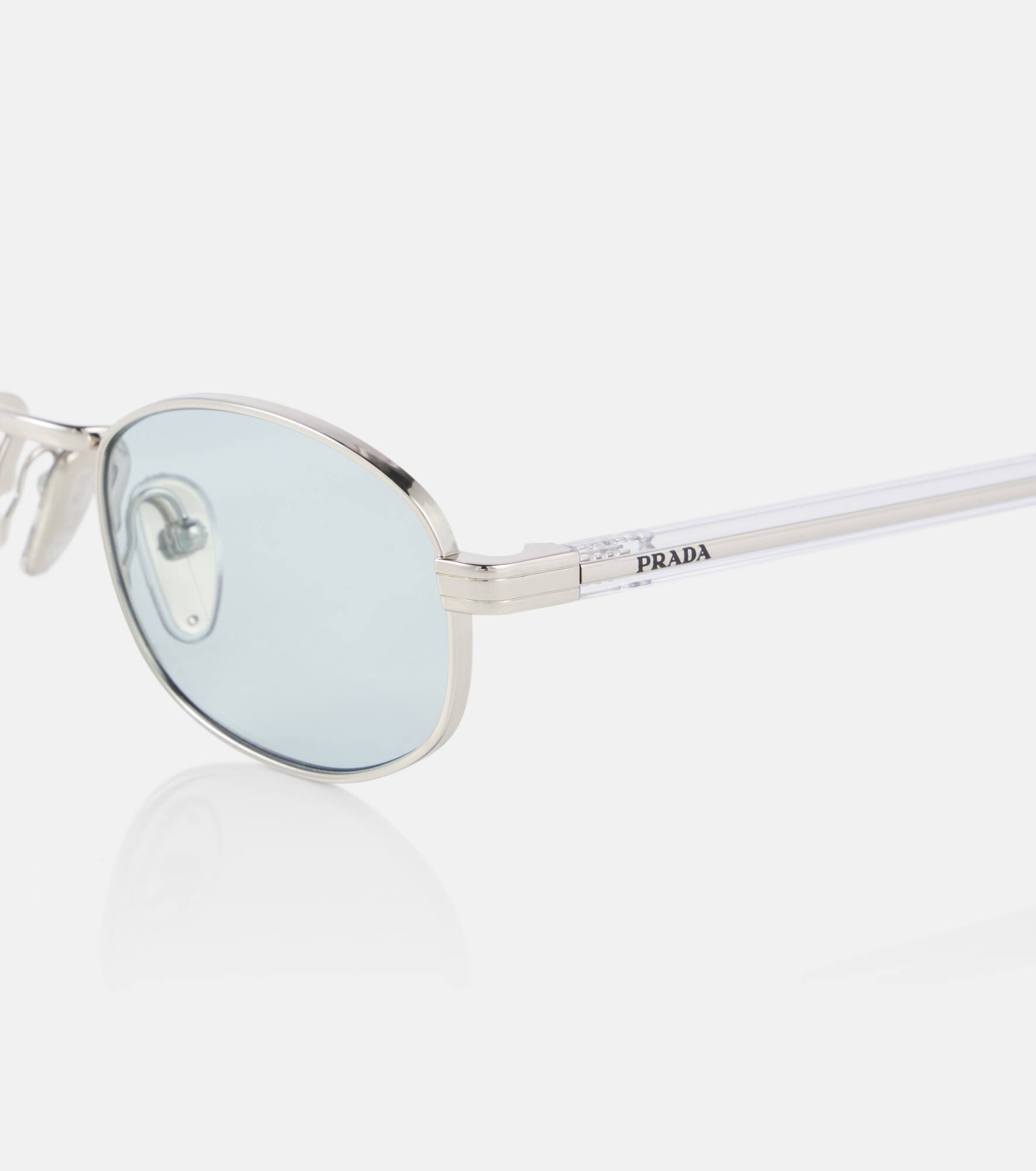 Iconic Plaque round sunglasses - 2