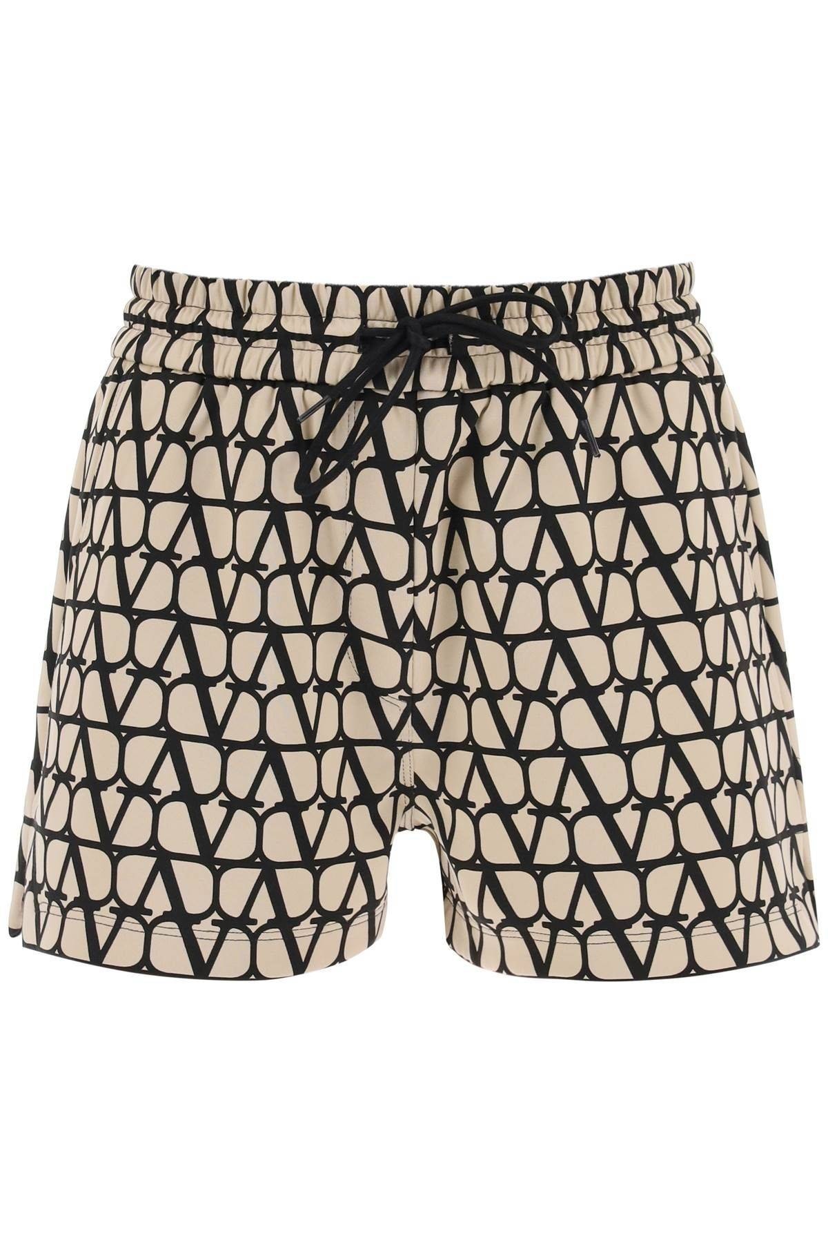 TOILE ICONOGRAPHE JERSEY SHORTS - 1