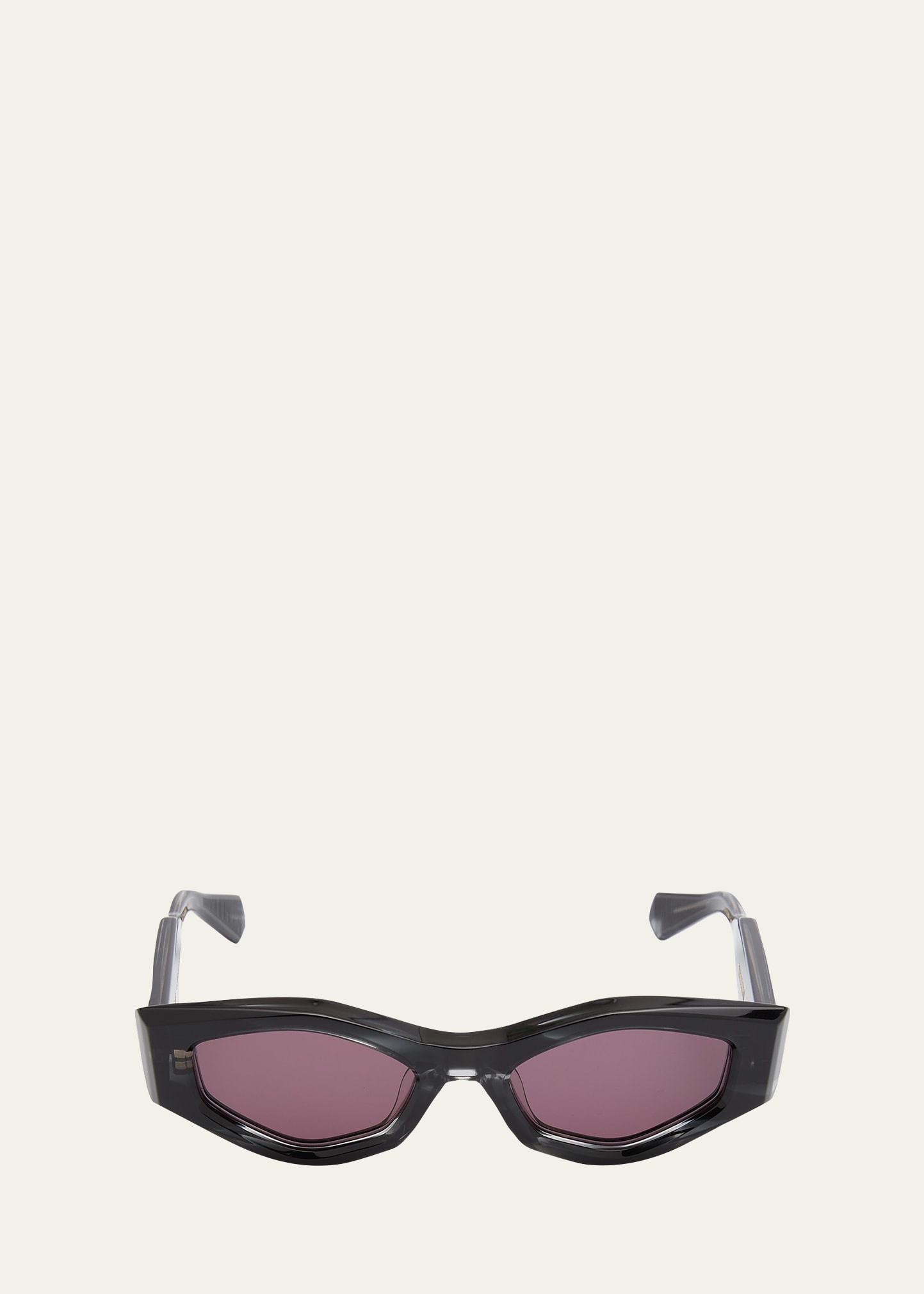 Tre Acetate & Titanium Cat-Eye Sunglasses - 3