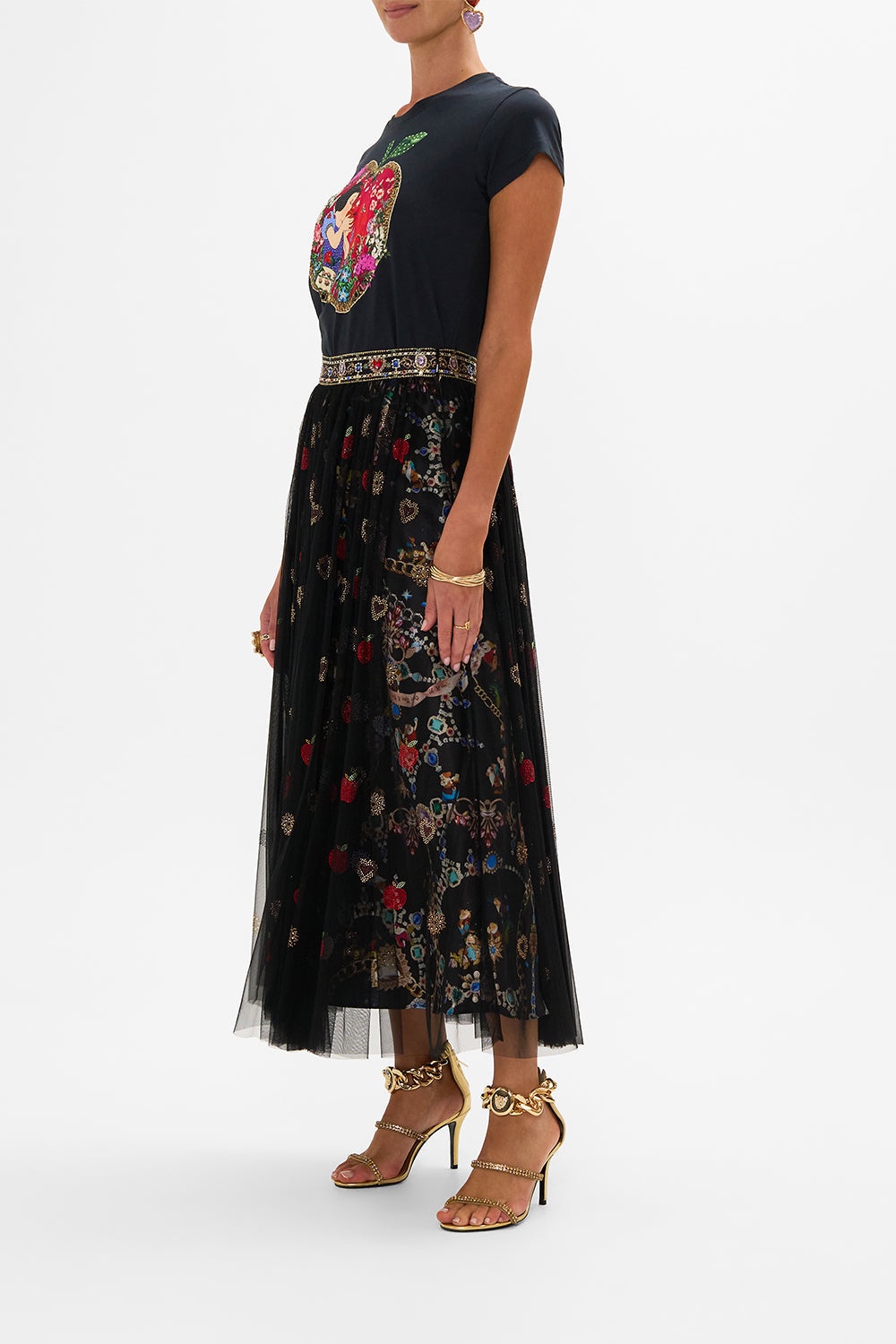 MIDI TULLE SKIRT - 3