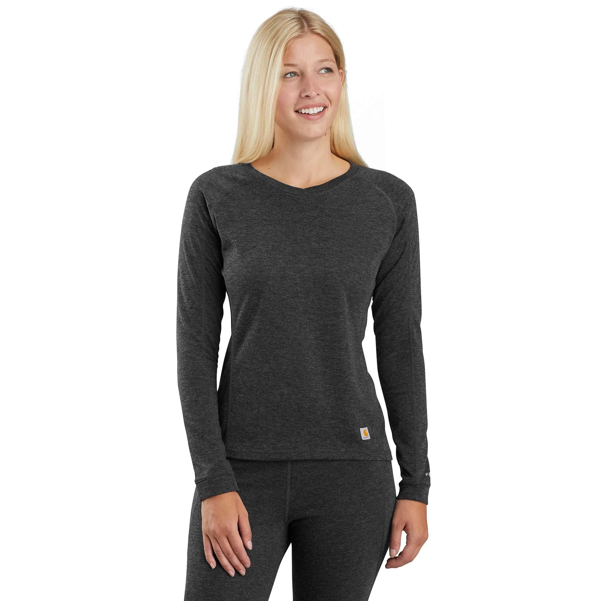 Women's Base Layer Thermal Shirt - Carhartt Force® - Midweight - Poly-Wool - 1