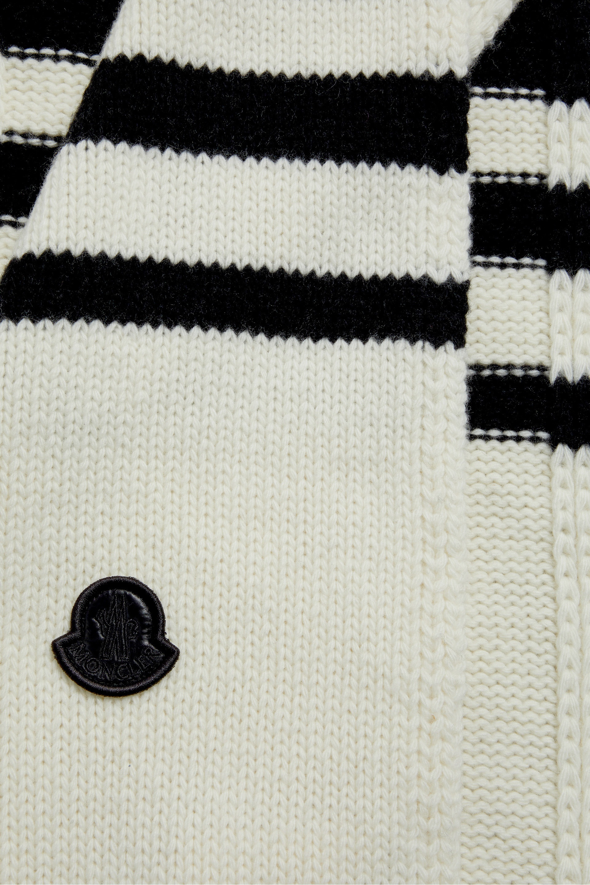 Striped Wool Scarf - 3