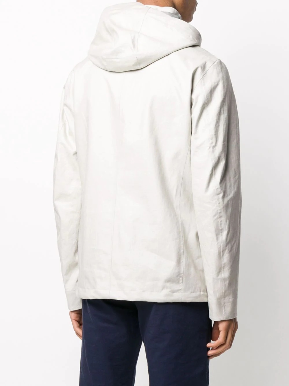 zip front hooded jacket   - 4