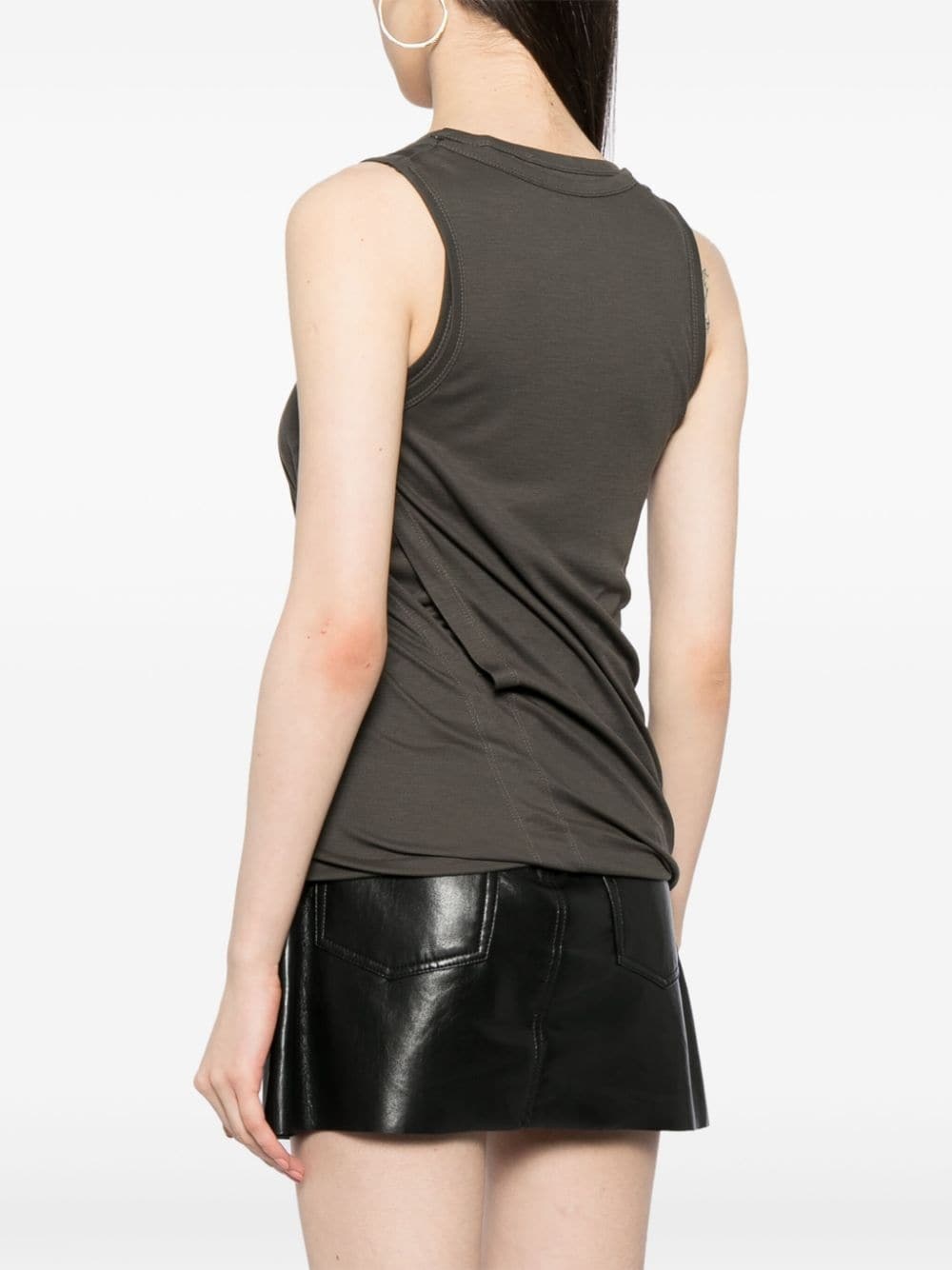 scoop-neck tank top - 4