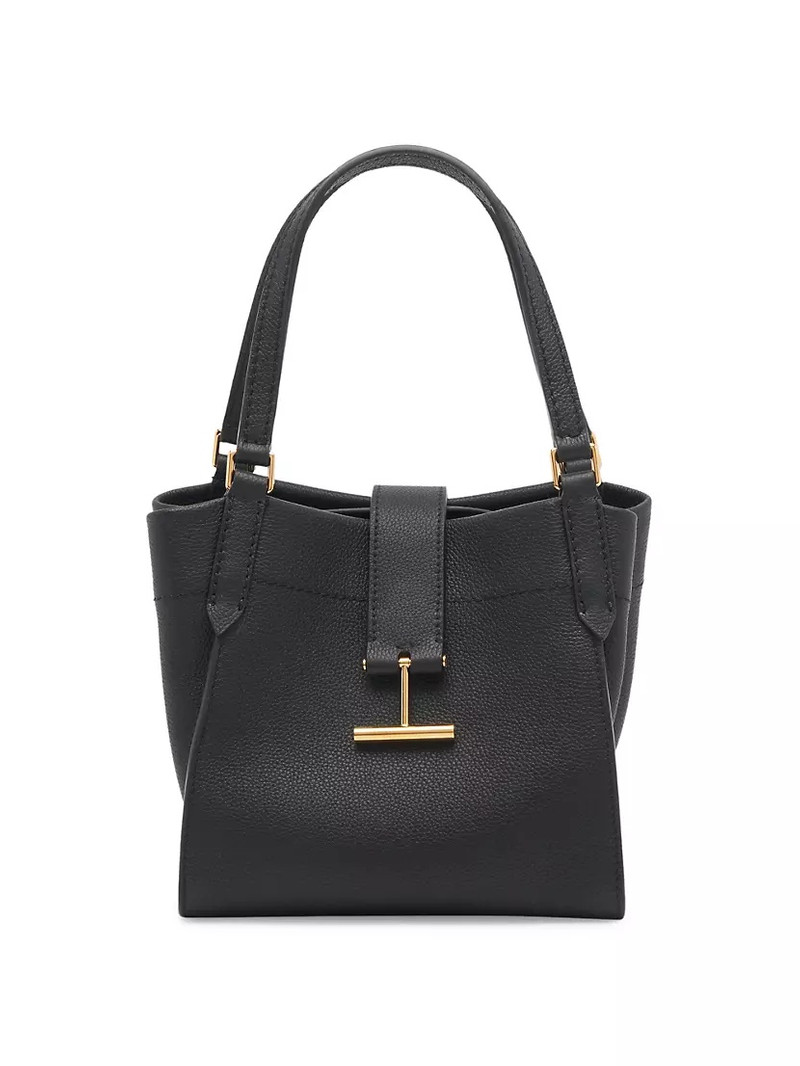 Small Tara Leather Tote Bag 6