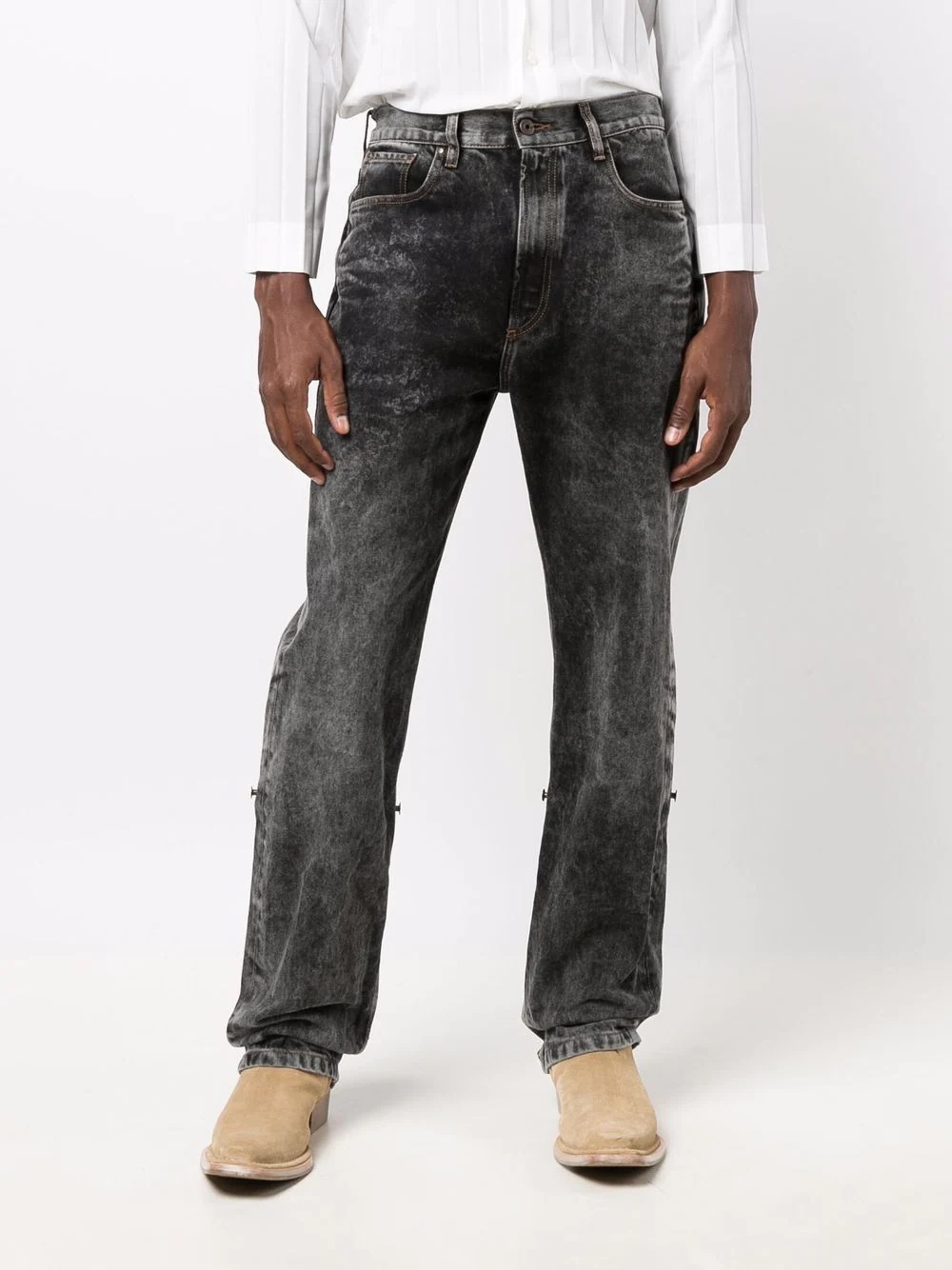 Cowboy Cuffs straight-leg jeans - 7