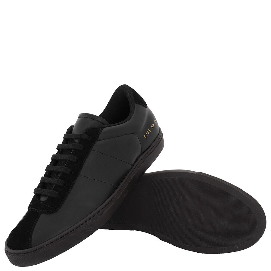 Common Projects Black Field Trainers - 2