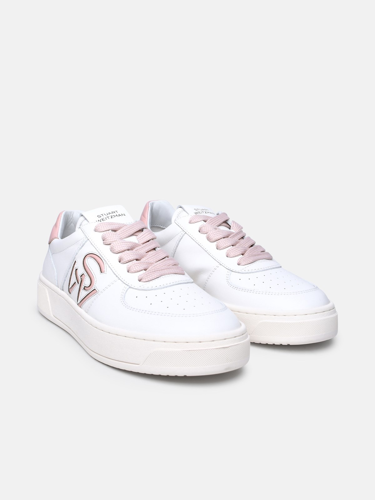 WHITE LEATHER SNEAKERS - 2