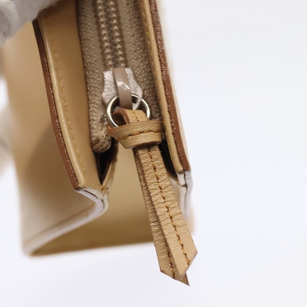 Burberry Hand Bag Leather Beige - 11