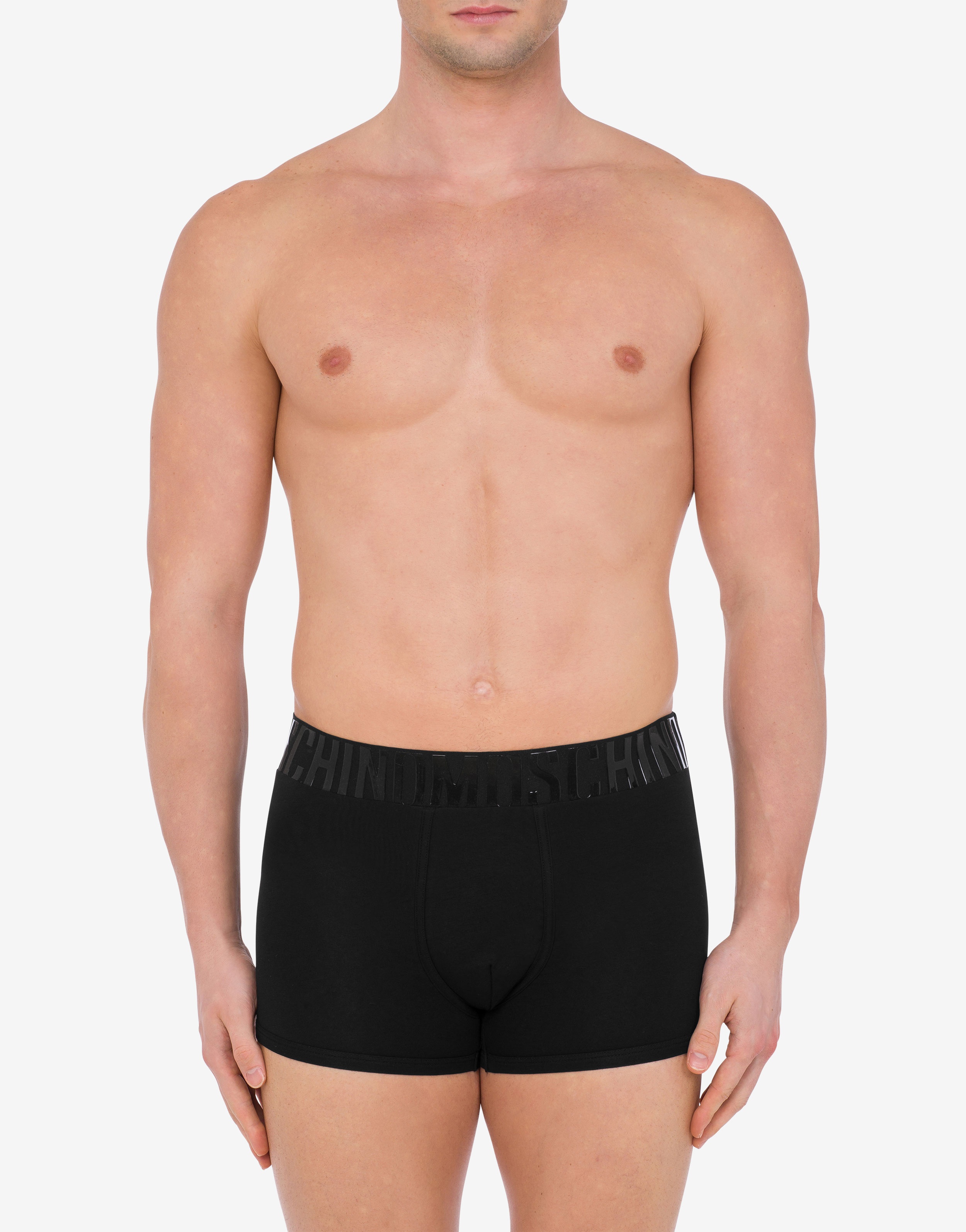 SHINY LOGO STRETCH JERSEY BOXERS - 2