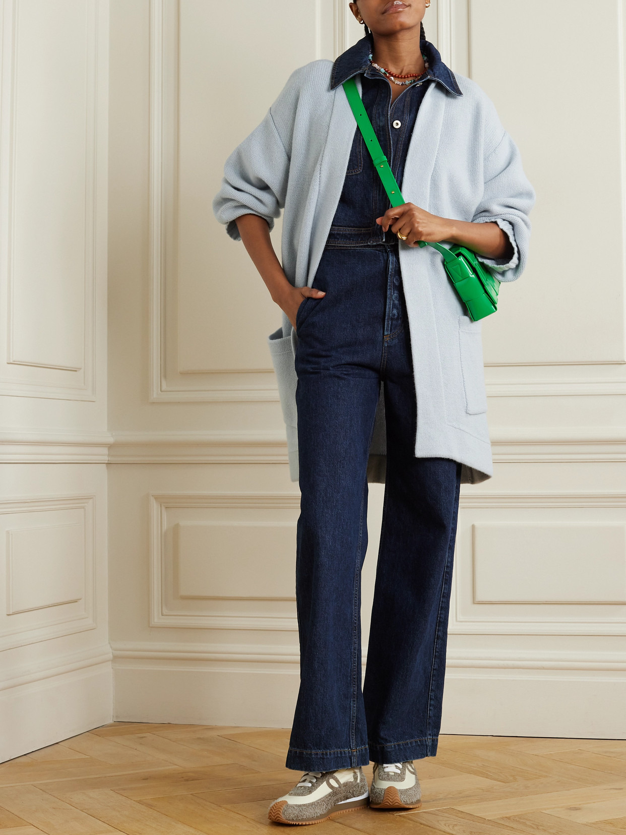 Oversized Cashmere Cardigan - 2