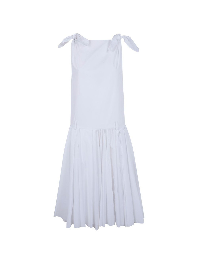 tie-shoulder midi dress 1