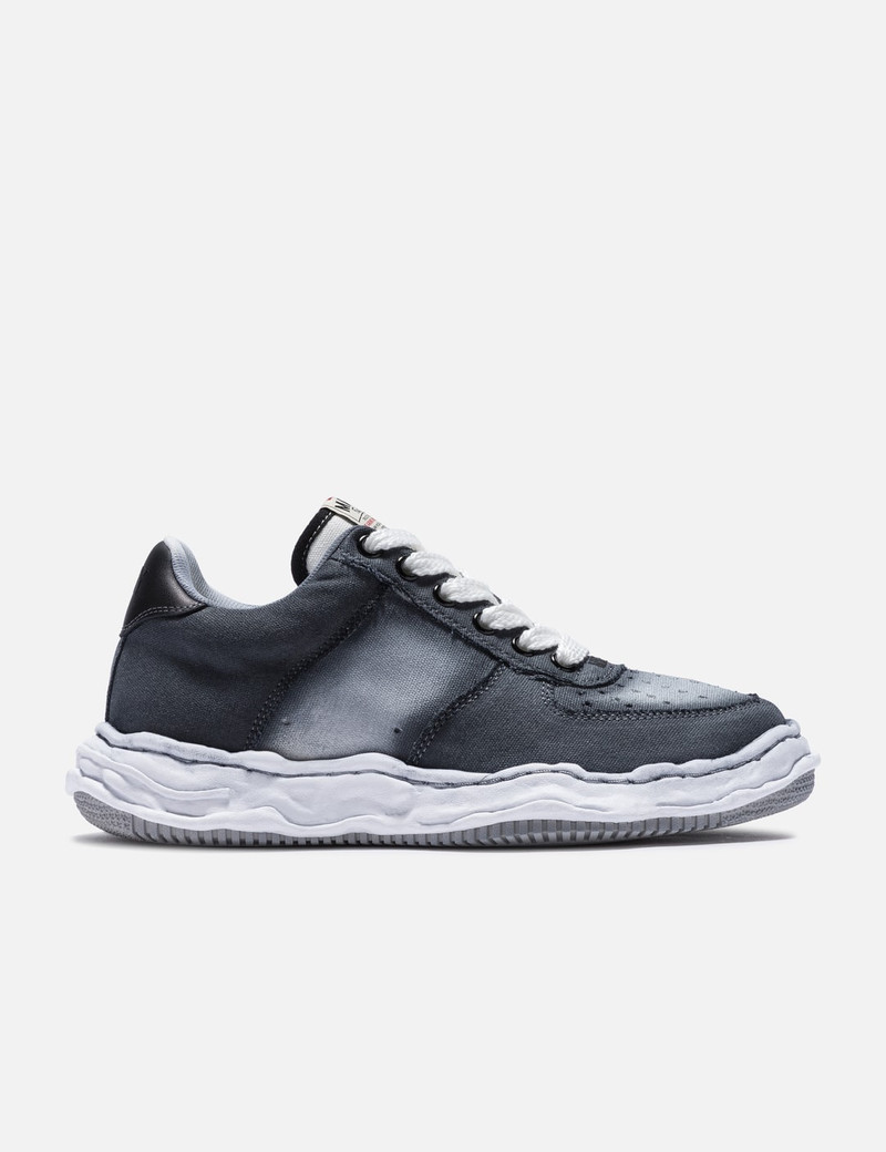 "WAYNE" OG SOLE EFFECT CANVAS LOW-TOP SNEAKER - 1