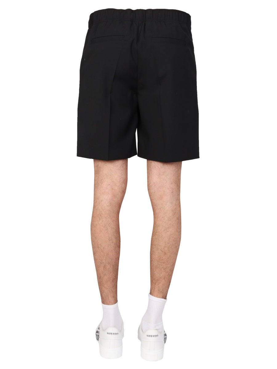 Givenchy Men Logo Bar Bermuda Shorts - 3