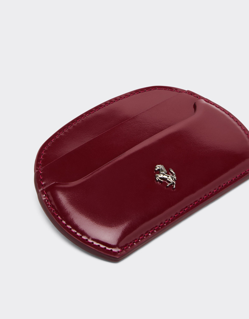 Ferrari Dino glossy leather card holder 3