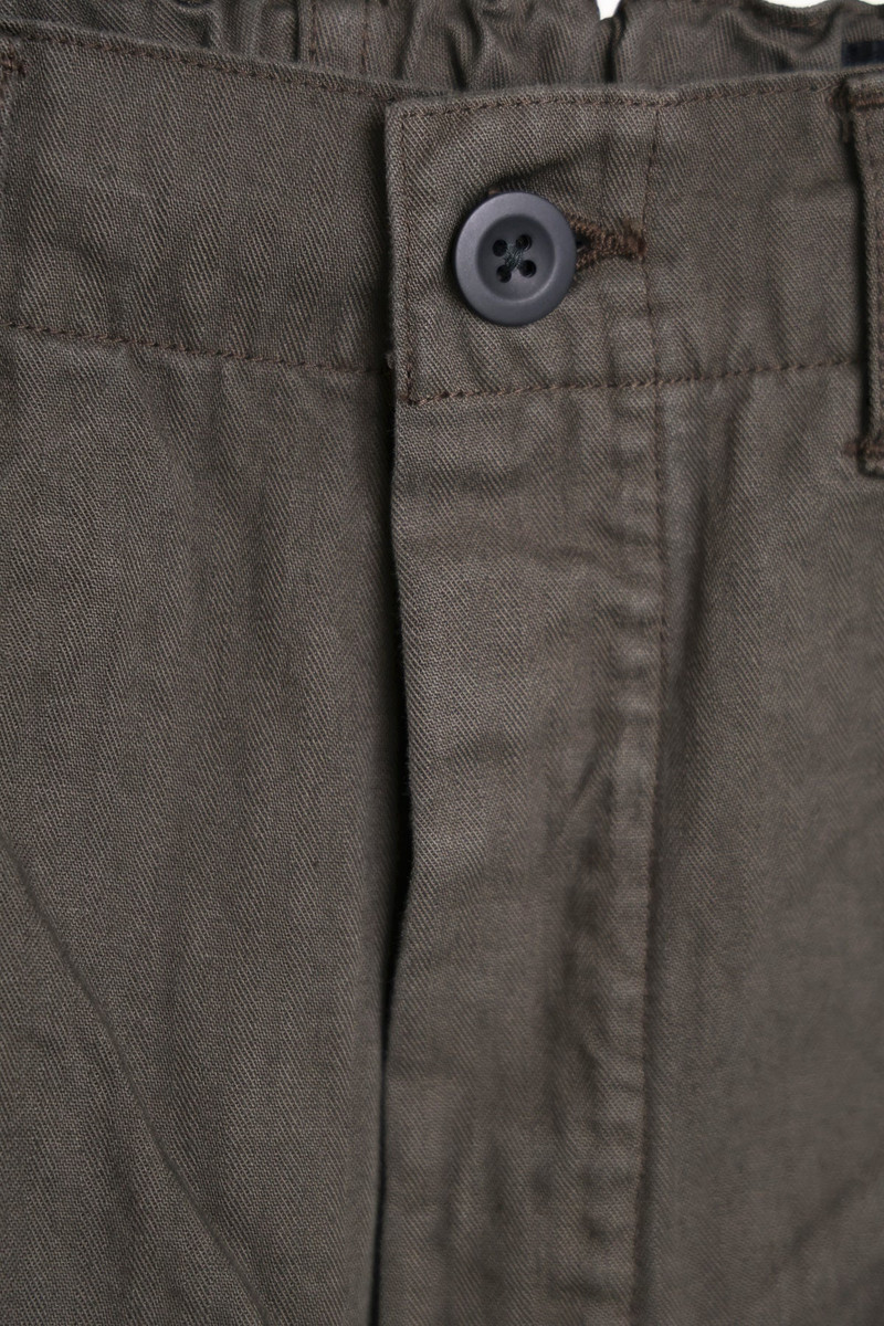 orSlow Wide Fit French Work Pants - Coffee Brown outlook