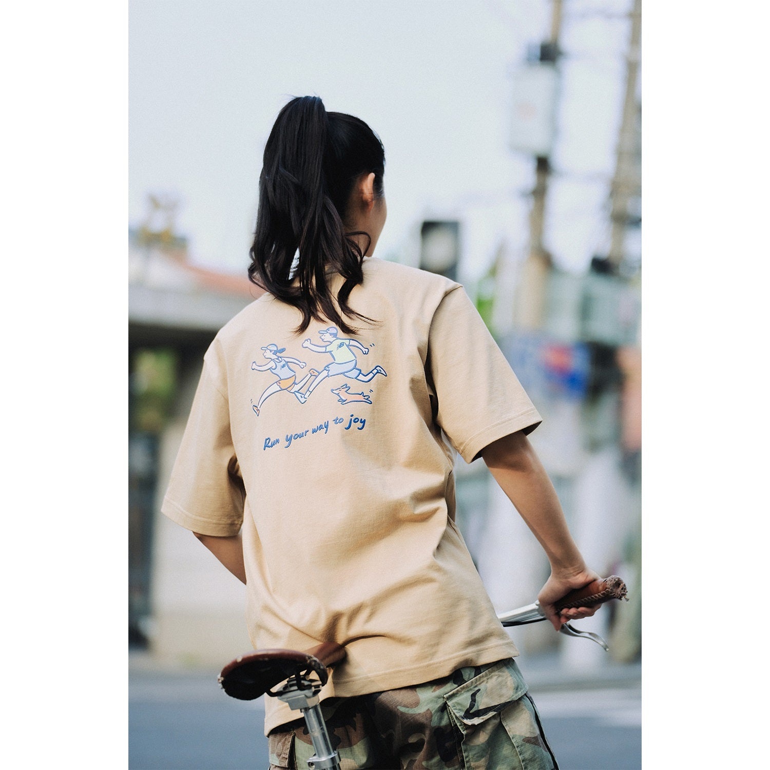 New Balance Running Graphic T-Shirt 'Tan' NEE26121-LB - 11