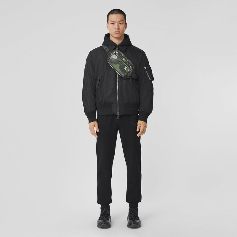 Camouflage Print Cotton Canvas Bum Bag 6