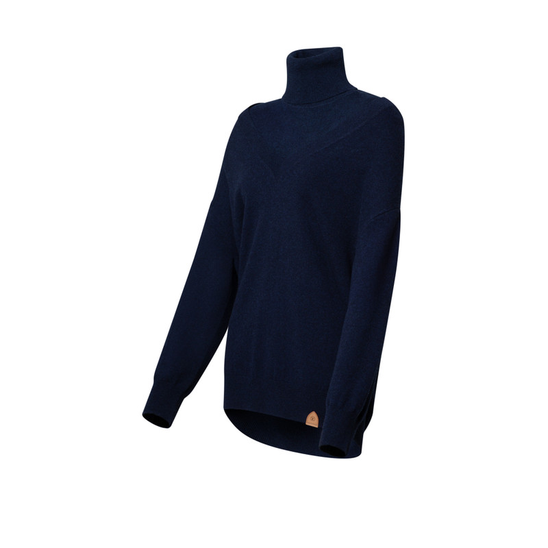 Cashmere Double Neck Pullover 2