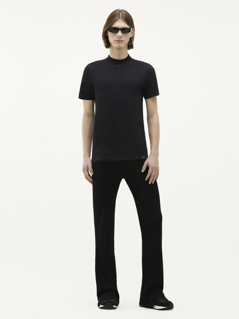 courrèges ROUND COLLAR TEE SHIRT outlook